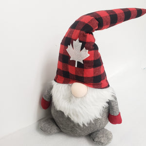 Canada Maple Leaf Christmas Gnome