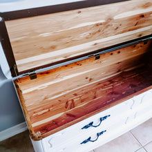 French Provincial Cedar Chest / Bench  in Casement