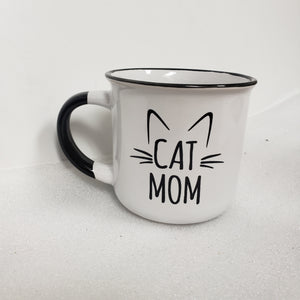 Cat Mom Ceramic Mug
