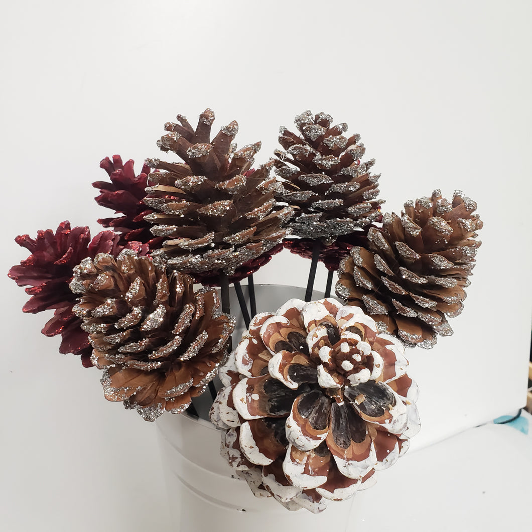 Pinecone On a Stand