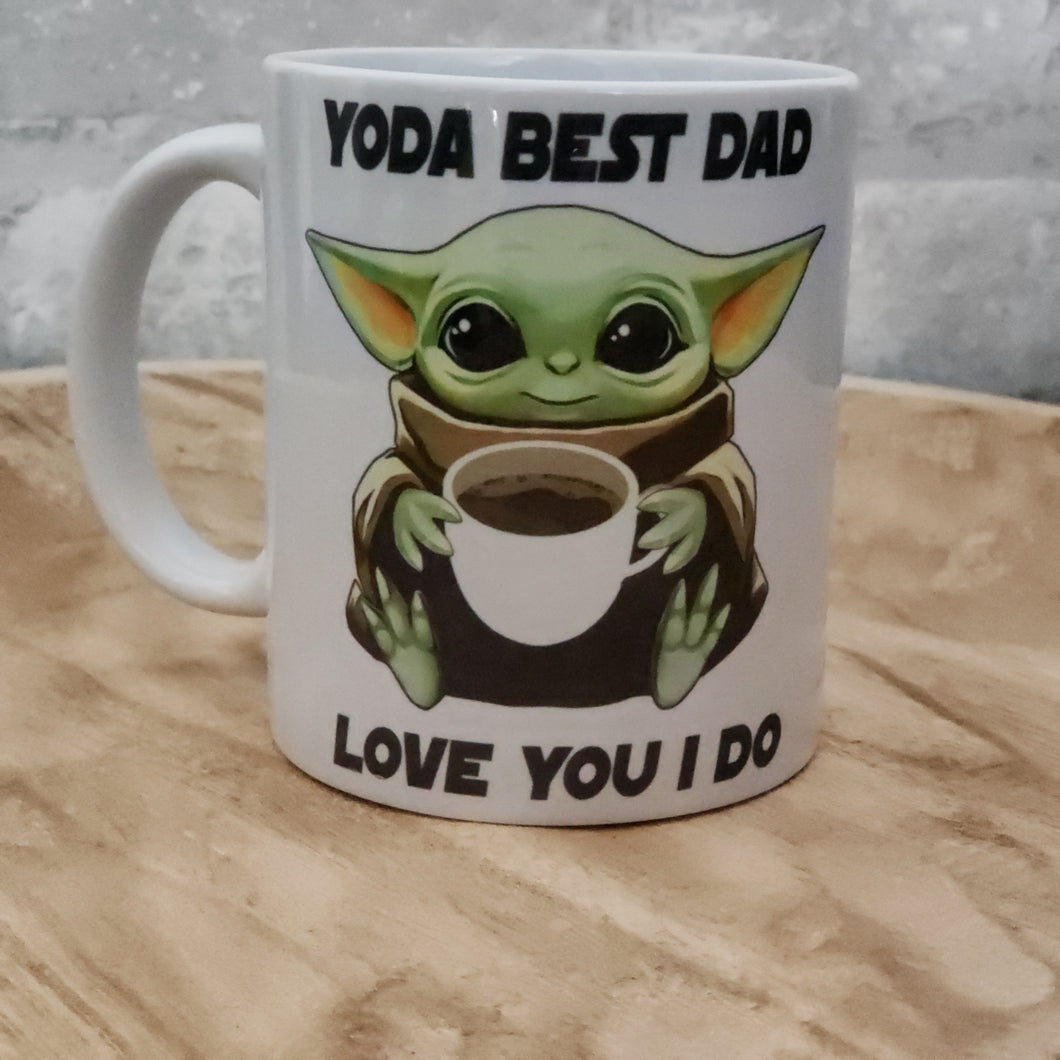 Yoda  Best Dad Father's Day Mug