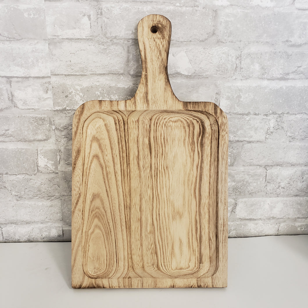 Square Wood Serving Board Board