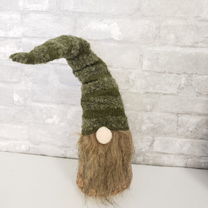 Woodland Green and Brown Gnome