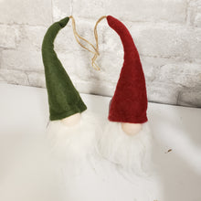 LED Light Up Gnome Ornament- Red, Green, or Grey