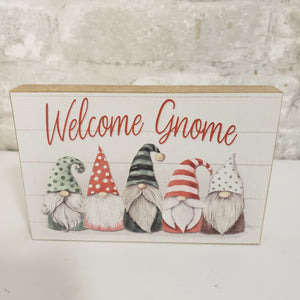 Welcome Gnome Shelf Sitter