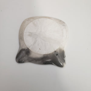 Cat Shaped - Resin Ring Dish - Greys