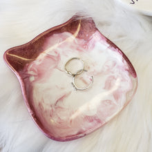 Cat Shaped - Resin Ring Dish - Pinks