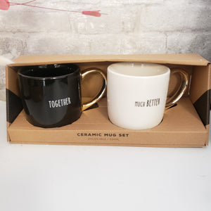 Together Much Better  Mug Set, Set of 2