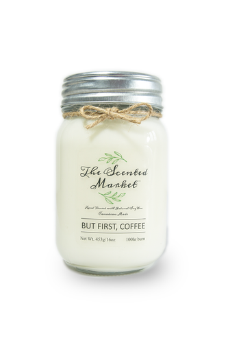But First Coffee Soy Wax Candle - The Scented Market