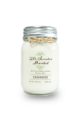 Cashmere Soy Wax Candle - The Scented Market