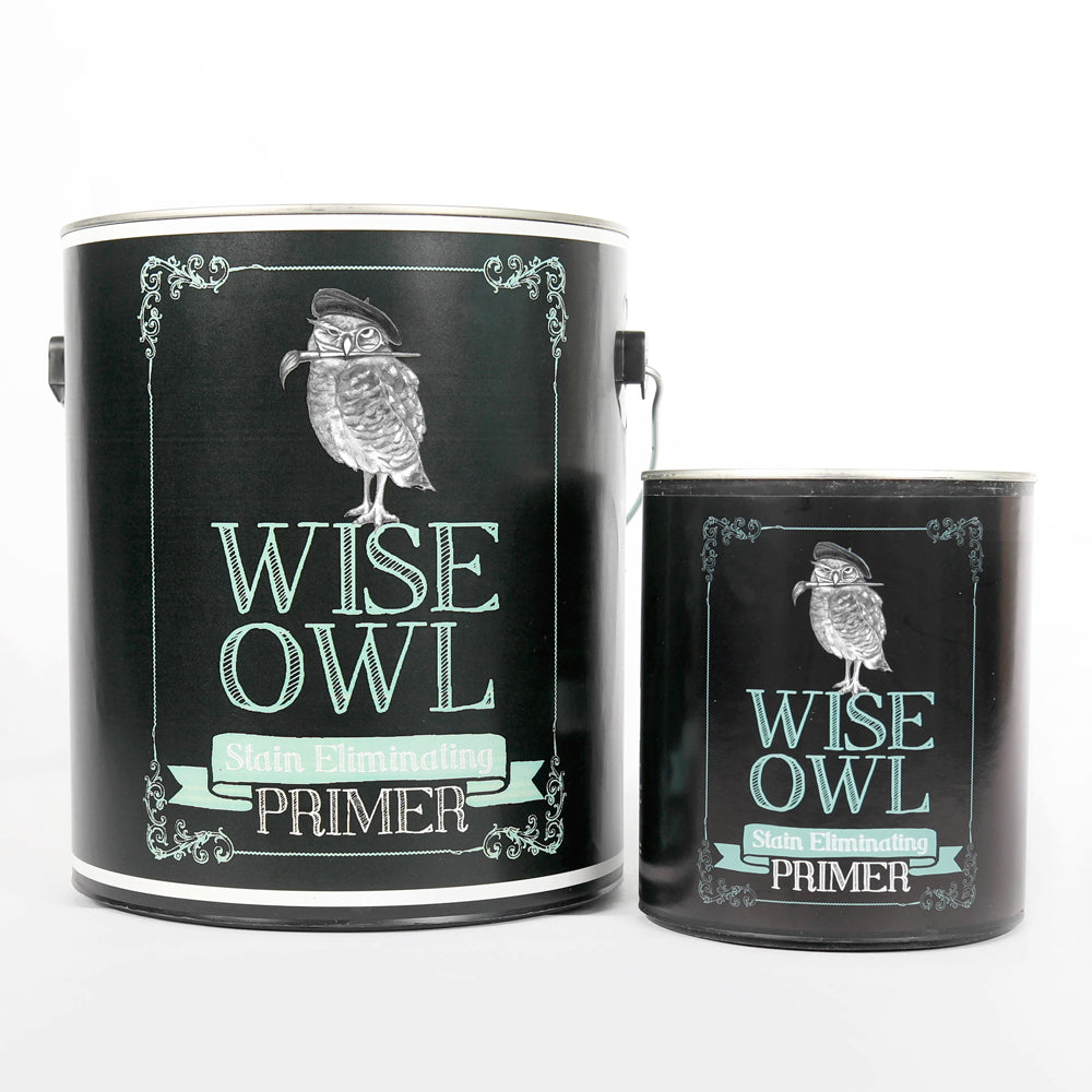 Stain Blocking Eliminating Primer - Wise Owl - 32oz - 4 Colour Choices