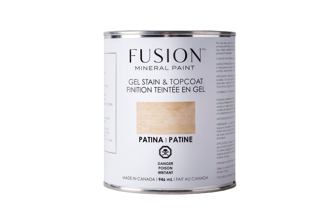 Brush On Gel Stain & Finishing Coat Fusion Mineral Paint