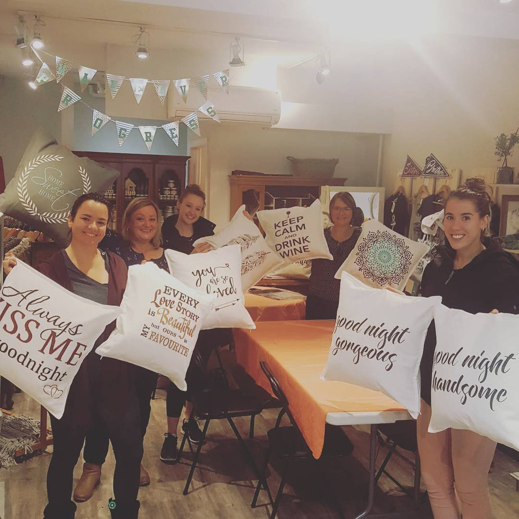 Private Party Project - Two Custom Pillow