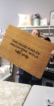 DROP IN: DIY Project- Decorate Your Own Front Door Mat