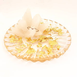 Private Party Project -  Geode Resin Coasters / Ring Dishes / Charcuterie tray