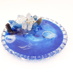 Private Party Project -  Geode Resin Coasters / Ring Dishes / Charcuterie tray