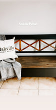 Cedar Bench Coal Black by Fusion Mineral Paint