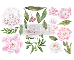 Morning Peonies - Redesign with Prima Decor Small Transfer
