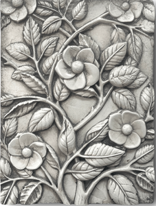 T528 Clematis    - Sid Dickens Tile