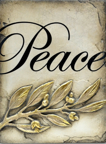 T539 Peace (Olive Branch)   - Sid Dickens Tile