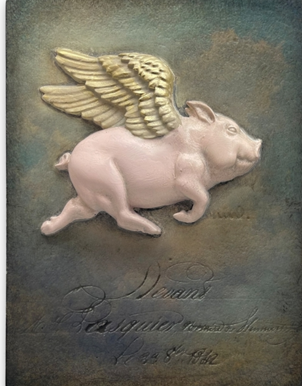 T534 When Pigs Fly  - Sid Dickens Tile
