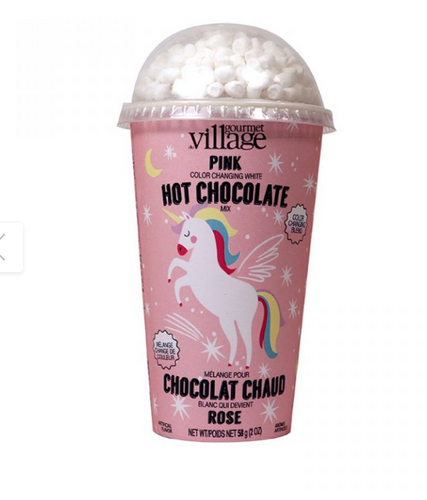 Unicorn Cup with Hot Chocolate Mix Gift Set - Gourmet Village