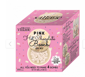 Pink Hot Chocolate Bomb DIY KIT - Gourmet Village