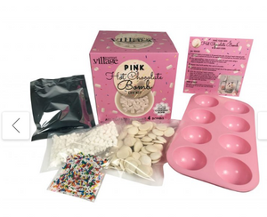 Pink Hot Chocolate Bomb DIY KIT - Gourmet Village