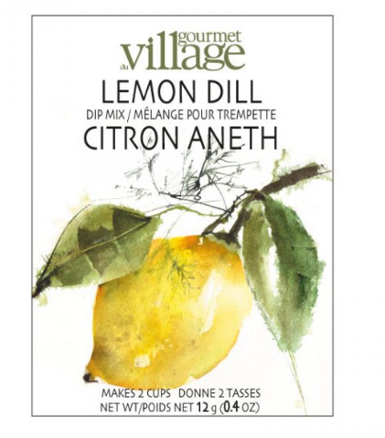 Lemon Dill Dip Mix - Gourmet Village