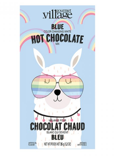 Blue Colour Changing White Hot Chocolate  Mix - Gourmet Village