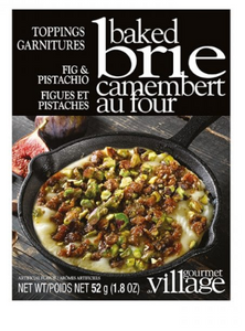 Brie Topping Mix Fig and Pistachio - Gourmet Village