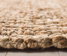 Handmade Jute/Sisal Natural Area Rug 3x3 ft