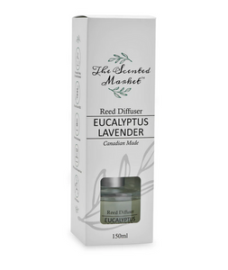 Eucalyptus Lavender Reed Diffuser - The Scented Market