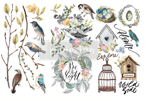 Garden Marvels - Redesign with Prima Decor Small Transfer