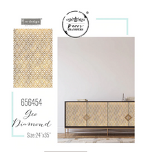 Geo Diamond - Redesign with Prima Decor Transfer