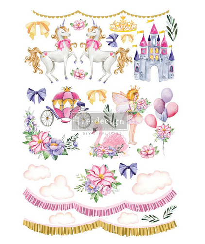 Baby Girl - Redesign with Prima Decor Transfer