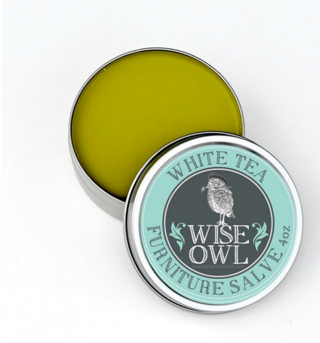 White Tea - Furniture Salve -  Wise Owl Paint - 4oz or 8oz