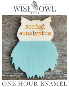 Seeded Eucalyptus -  One Hour Enamel - OHE - Quart 32oz- Wise Owl Paint