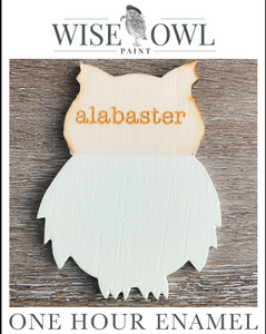 Alabaster -  One Hour Enamel - OHE - Quart 32oz- Wise Owl Paint