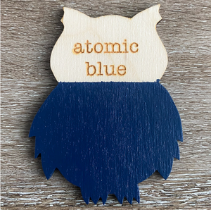 Atomic Blue- CSP- Wise Owl Chalk Synthesis Paint