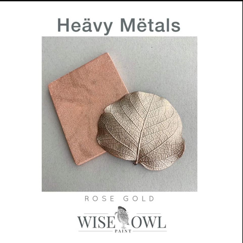 Rose Gold- Heavy Metals Gilding Paint - Wise Owl Paint