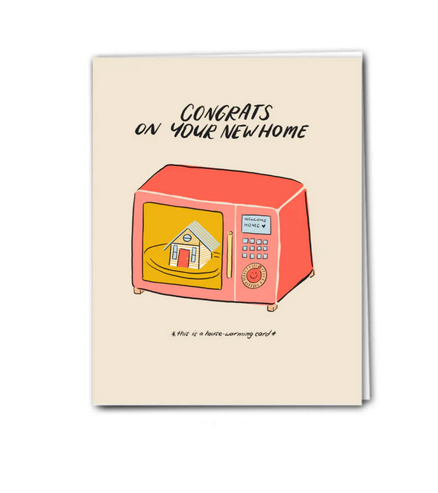 Congrats on Your New Home - Home warming Card