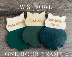 Botanical -  One Hour Enamel - OHE - Quart 32oz- Wise Owl Paint
