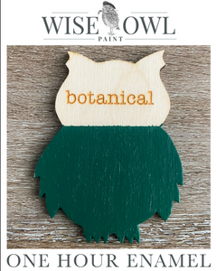 Botanical -  One Hour Enamel - OHE - Quart 32oz- Wise Owl Paint