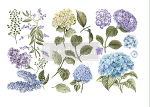 Mystic Hydrangea - Redesign with Prima Decor Small Transfer