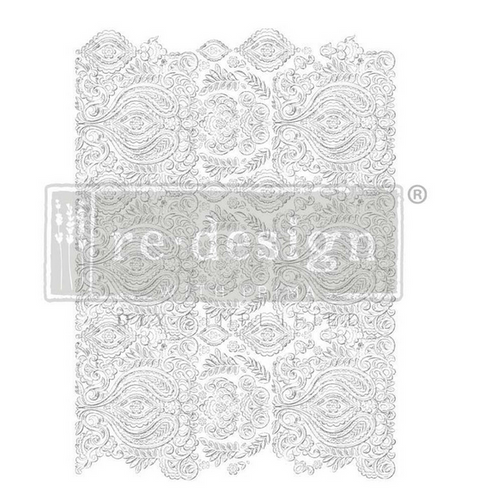 White Engraving - Redesign with Prima Decor Transfer