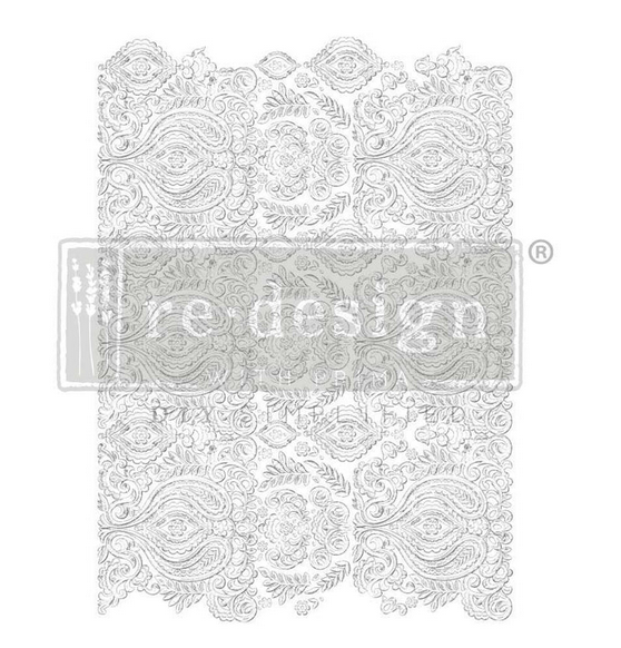 White Engraving - Redesign with Prima Decor Transfer