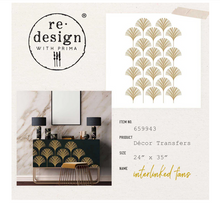 Interlinked Fans - Redesign with Prima Decor Transfer