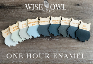 Renovation Grey - One Hour Enamel - OHE - Quart 32oz - Wise Owl Paint