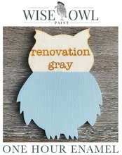 Renovation Grey - One Hour Enamel - OHE - Quart 32oz - Wise Owl Paint